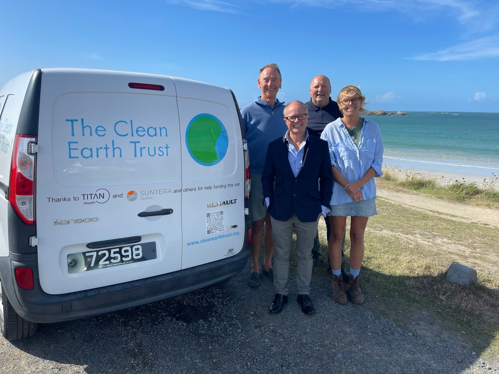 The Clean Earth Trust Acquire Electric Van Thanks to Supporters