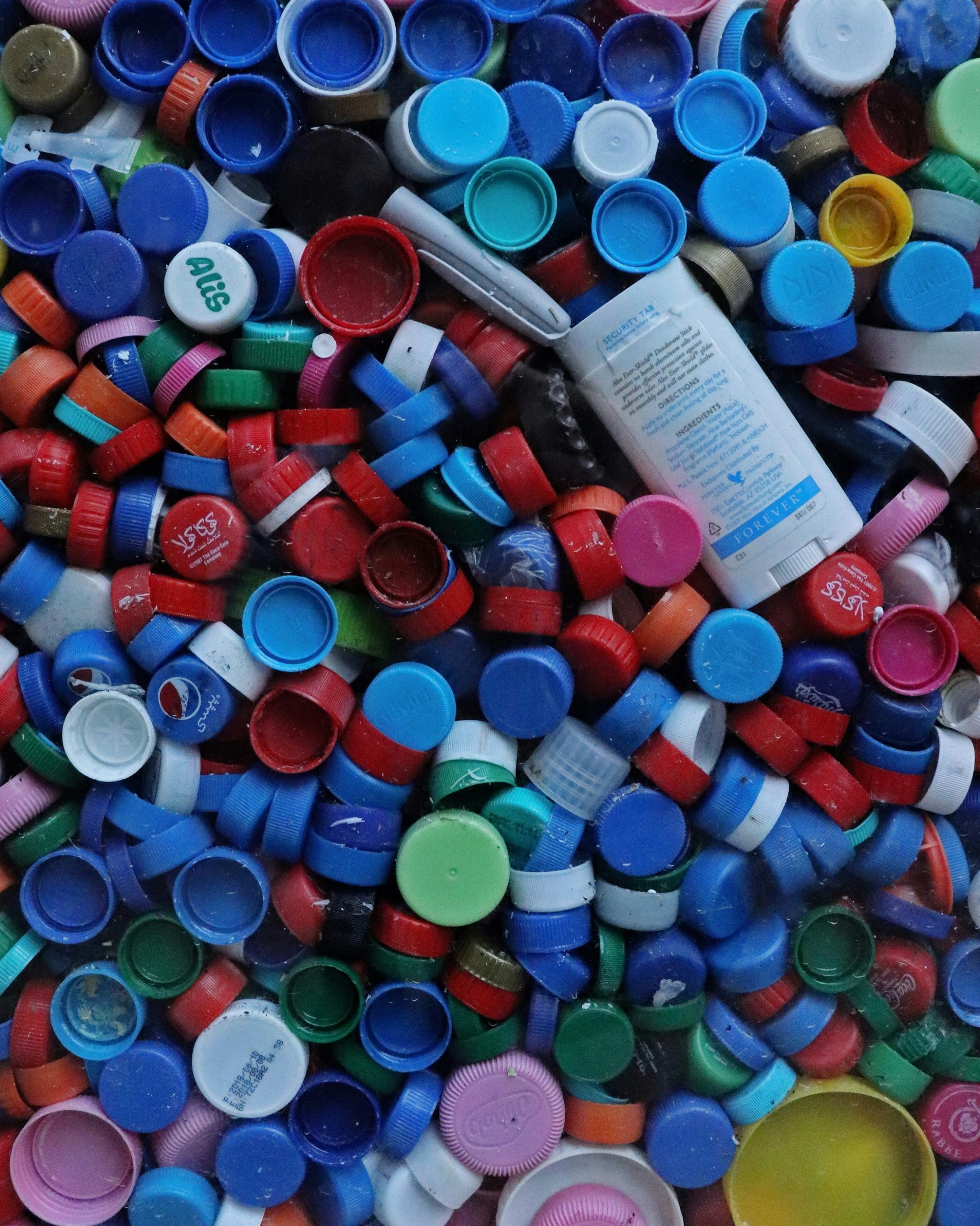 Plastic bottle caps